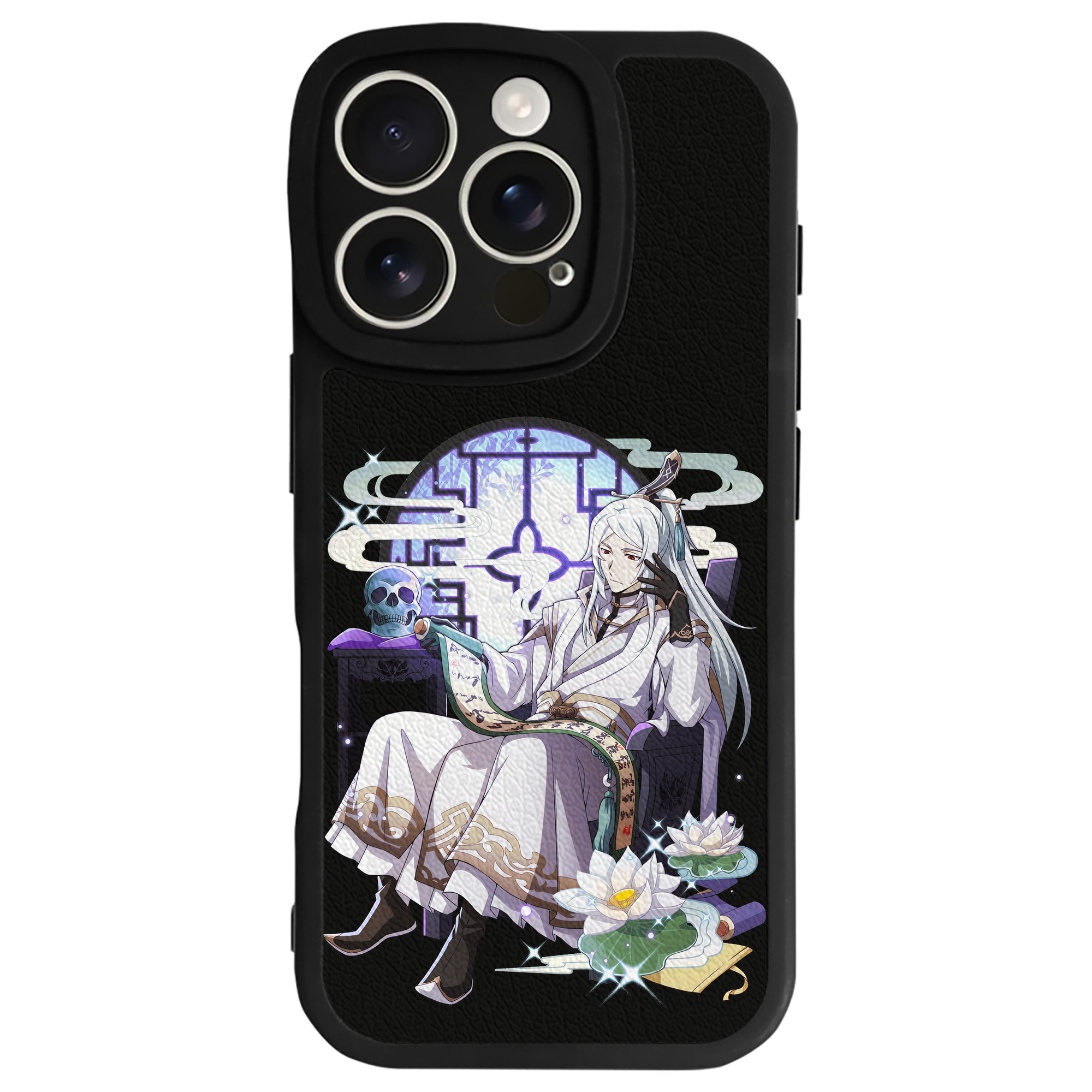 （画像用） 文豪ストレイドッグス Bungo Stray Dogs 【iPhone 16シリーズ対応】シリコンスマホケース（レザー調） 材質：シリコン